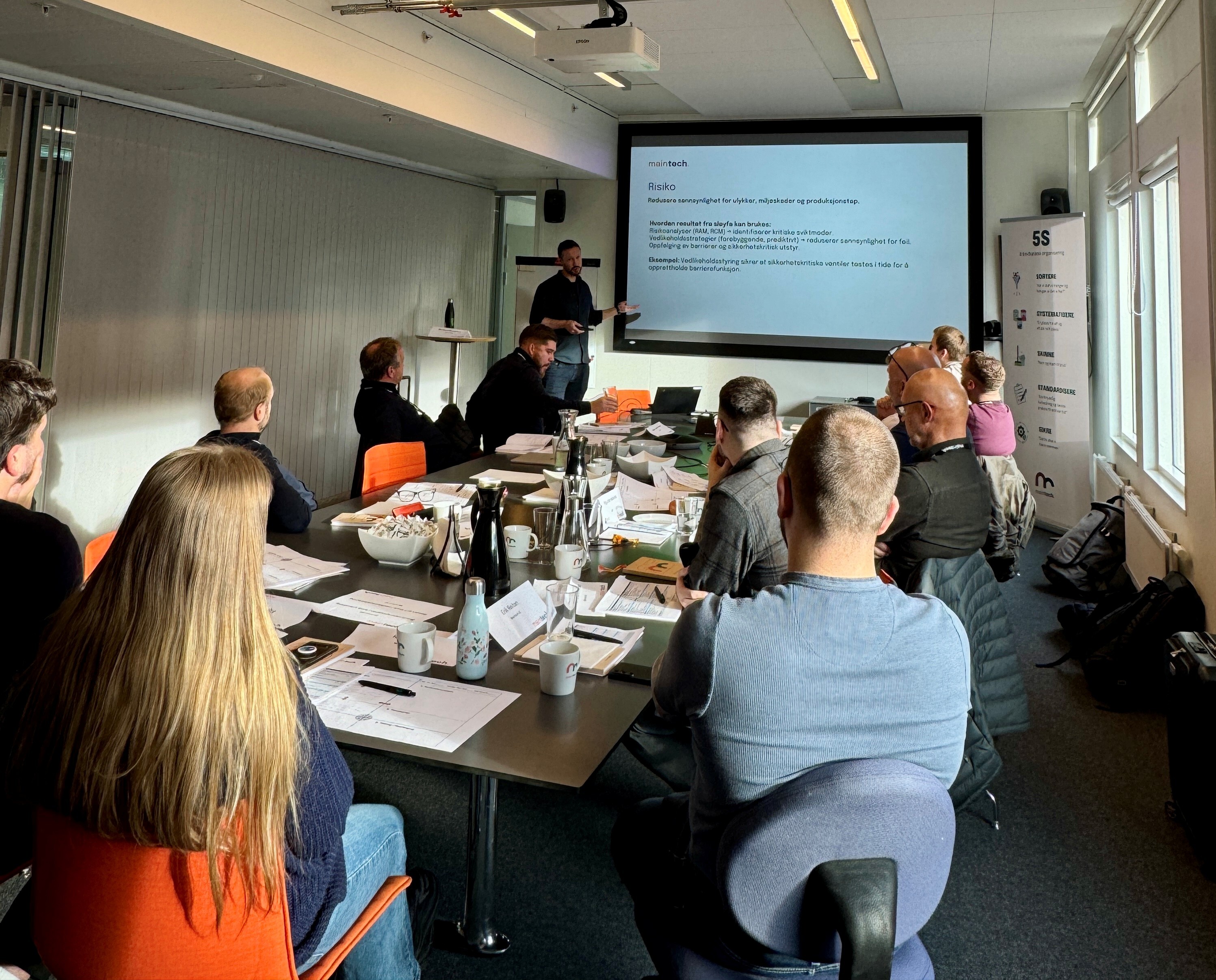 Bernhard snakker om resultater av styringssløyfa